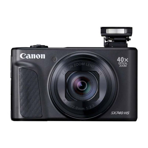 Marca: CANON, CÁMARAS PROFESIONALES Y SEMI-PROFESIONALES, CÁMARA CANON POWERSHOT SX740 HS 20.3MP, 40X ZOOM ÓPTICO - NEGRO