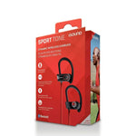 Marca: DREAMGEAR, CABLES CARGADORES Y BATERÍAS, SPORT TONE BLUETOOTH EARBUDS BLACK RED