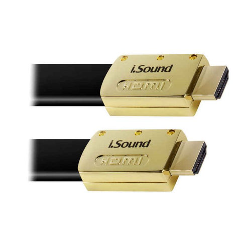 15FT FLAT HDMI CBL W ETHRNT BL