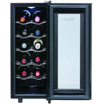 Marca: WHIRLPOOL, MINIBARES Y VINERAS, Cava De Vino Whirlpool Doble Vidrio | Panel Táctil - Negro