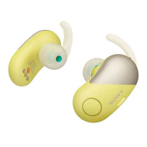 Marca: SONY, AUDÍFONOS PARA DEPORTE/SPORT, AUDÍFONOS SONY WFSP700NYMUC CON NOISE CANCELLING INALÁMBRICOS PARA DEPORTES - AMARILLO