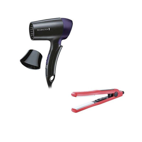 Marca: REMINGTON, PLANCHAS PARA EL CABELLO, COMBO REMINGTON SECADOR Y PLANCHA DE CABELLO