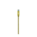 Cable de Carga Lightning de Acero Inoxidable 3FT GOLD