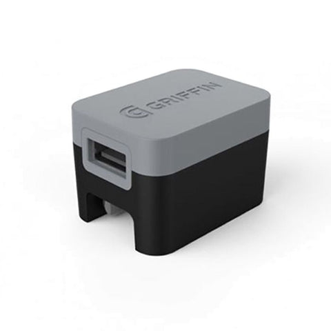 CARGADOR DE PARED UINIVERSAL 12W NEGRO GRIS