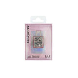 Candywirez Dual USB Port Wall Charger Pink