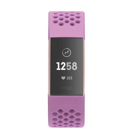 Marca: FITBIT, SMARTWATCHES, Correa Deportiva Para Fitbit Charge 3 - Morado