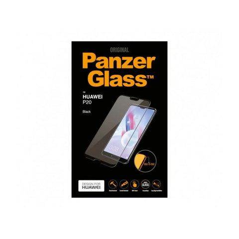 PANZERGLASS PROTECTOR DE PANTALLA PARA HUAWEI P20 NEGRO