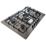 Estufa a Gas Empotrable de 36" SilverFlame con 5 Quemadores encendido electrónico