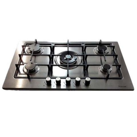 Estufa a Gas Empotrable de 36" SilverFlame con 5 Quemadores encendido electrónico
