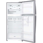 Marca: LG, REFRIGERADORA UNA Y DOS PUERTAS, Refrigerador Inverter Top Freezer LG 17cu.ft. | Door / Linear Cooling | Multi Air Flow - Gris