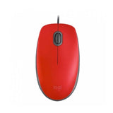 Marca: LOGITECH, MOUSE, MOUSE M110 SILIENT RED USB OPTICAL