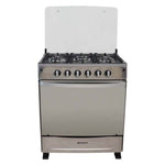ESTUFA A GAS NISATO NPX3064TVLPHF 30" 5 QUEMADORES - ACERO INOXIDABLE CROMADO