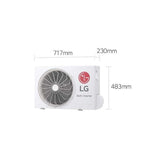 Marca: LG, AIRES ACONDICIONADOS SPLIT, Aire Acondicionado Split Inverter LG DualCool 12000 BTU - Blanco