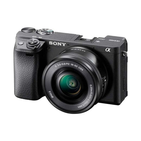 Marca: SONY, CÁMARAS PROFESIONALES Y SEMI-PROFESIONALES, Cámara compacta SONY A6400 24.2 MP Con Lente montura E - negro