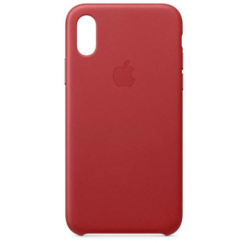 LA LEATHER CASE RED FOR IPHONE XS ZML