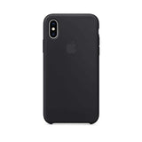 Funda silicone case Apple iphone xs- negra