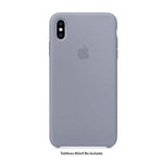 LA LAVENDER GRAY SILICONE CASE FOR IPHONE XS ZML