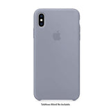 LA LAVENDER GRAY SILICONE CASE FOR IPHONE XS ZML