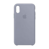 LA LAVENDER GRAY SILICONE CASE FOR IPHONE XS ZML