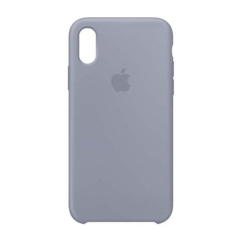 LA LAVENDER GRAY SILICONE CASE FOR IPHONE XS ZML