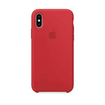 Funda De Silicona Para Apple iPhone XS - Rojo