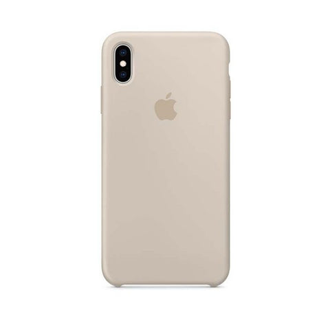 Funda De Silicona Para Apple iPhone XS - Gris