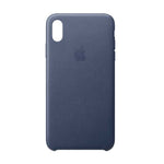 Funda Leather case Apple iphone xs max- Azul