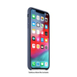 Funda Leather case Apple iphone xs max- Azul