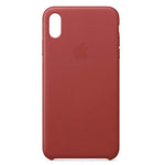 Funda De Cuero Para Apple iPhone XS - Rojo
