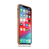 Funda Silicone Apple Para Iphone Xs Marrón