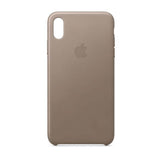 Funda Leather case Apple iphone xs max- Taupe
