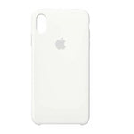 Funda De Silicona Para Apple iPhone XS MAX - Blanco
