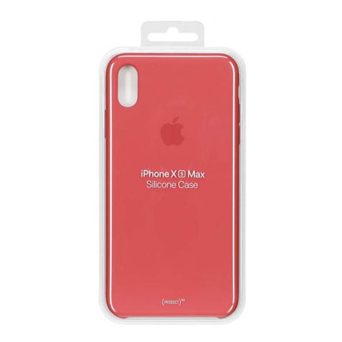 Funda De Silicona Para Apple iPhone XS - Rojo