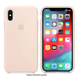 LA MAX SILICONE CASE PINK SAND FOR IPHONE XS ZML