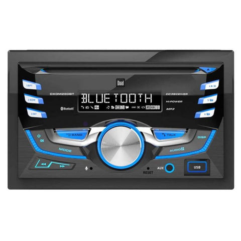 Marca: DUAL, RADIOS PARA AUTO, RADIO PARA AUTO DUAL DXDM280BT BLUETOOTH, USB, MP3, AUX, CD - NEGRO