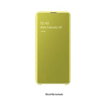 Estuche FLIP AMARILLO Clear View