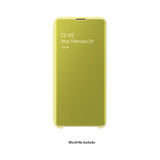 Estuche FLIP AMARILLO Clear View