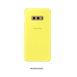 Estuche FLIP AMARILLO Clear View