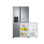 Marca: SAMSUNG, REFRIGERADORA SIDE BY SIDE, Refrigerador Side By Side Samsung De 21 cu. ft. - Plateado