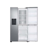 Marca: SAMSUNG, REFRIGERADORA SIDE BY SIDE, Refrigerador Side By Side Samsung De 21 cu. ft. - Plateado