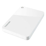 Disco Duro Externo Toshiba Canvio Advance, 2.5'', 2TB, USB 3.0 - Blanco