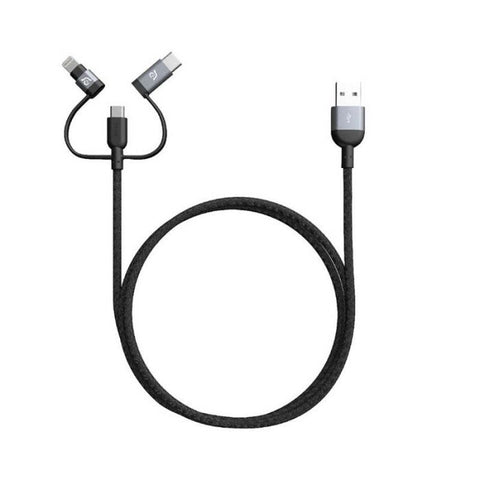 Adam Elements Peak Trio II 120B 3 in 1 Micro USB + USB-C + Lightning