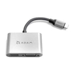 Adaptador USB-C a HDMI y VGA Adam Elements CASA Hub VH1 - Gris
