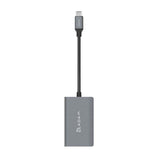 Adaptador Hub USB-C a USB-A con Puerto HDMI Adam Elements CASA A01m - Gris