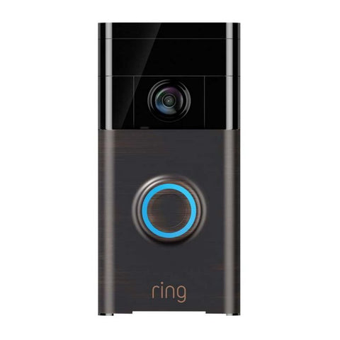 Marca: RING, HOGAR INTELIGENTE, Timbre Ring Video HD 720p | Wi-Fi Smart - Negro