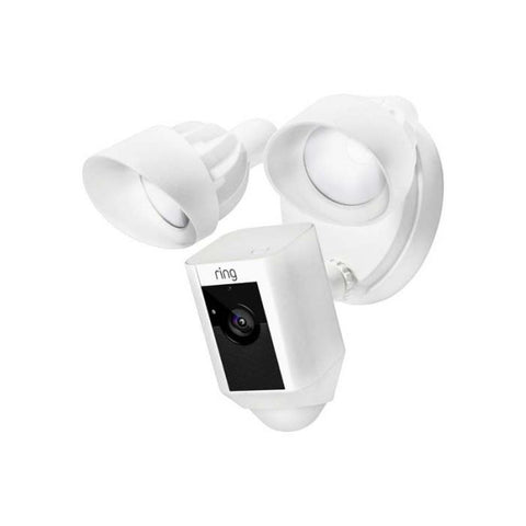 Cámara de seguridad RING con Reflector Led y alertas - Blanco