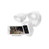 Cámara de seguridad RING con Reflector Led y alertas - Blanco