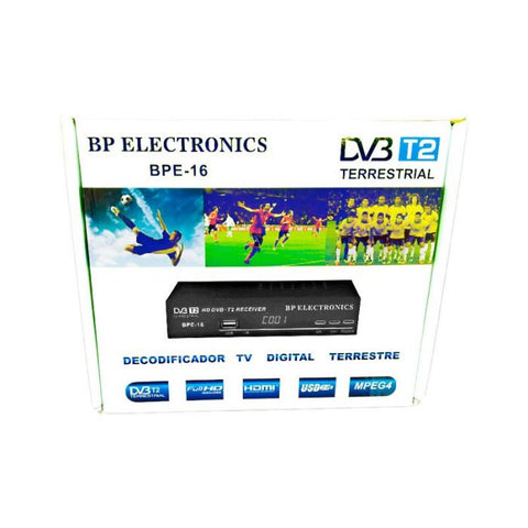 Sintonizador Tuner Digital DVBT T2 FULL HD HDMI USB 2 0 MPEG4