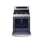 Estufa a Gas de True Convection Samsung 5 quemadores 5.8 cu.ft 18,000 Btu.