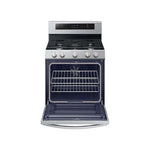 Estufa a Gas de True Convection Samsung 5 quemadores 5.8 cu.ft 18,000 Btu.